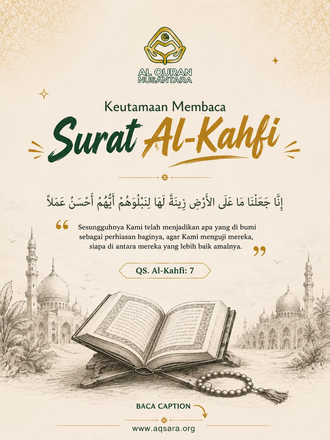 Keutamaan Membaca Surat Al-Kahfi