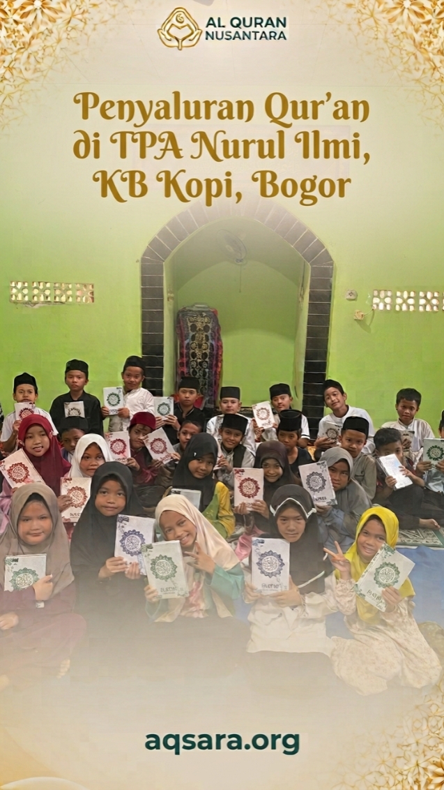 Penyaluran Al-Quran di TPA Nurul Ilmi